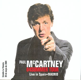 04 Summer Tour - Live 2004: Estadio La Peineta (Madrid) 30 Mayo 2004