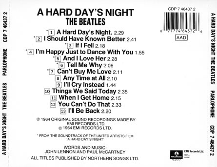 A Hard Day's Night (1987)