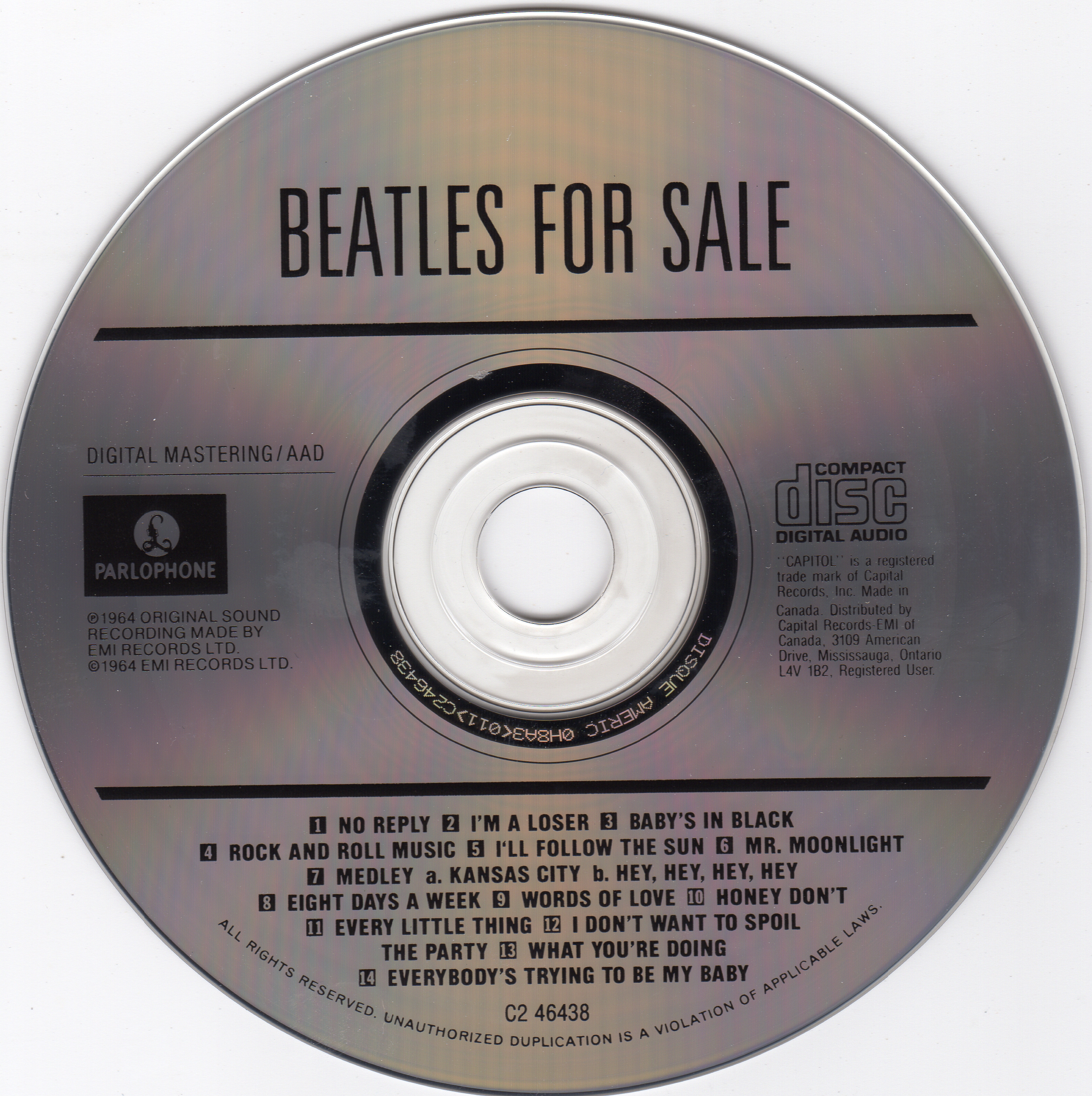 Beatles for Sale (1989)