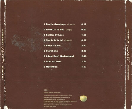 Live at the BBC (Sampler)
