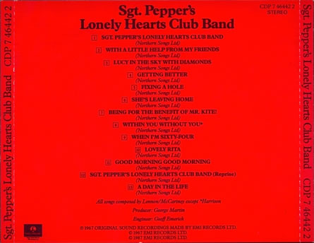 Sgt. Pepper's Lonely Hearts Club Band (1987)